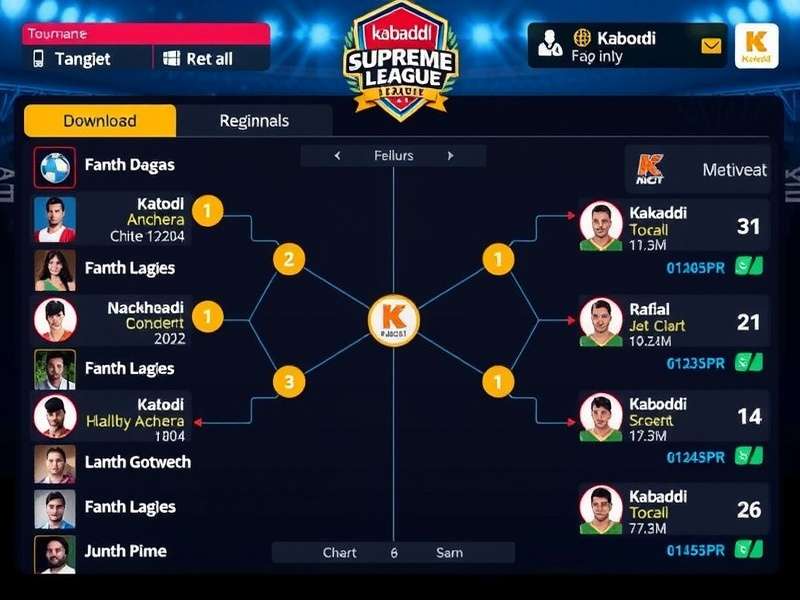 Kabaddi Supreme League gameplay screenshot